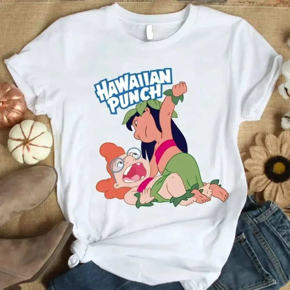 Hawaiian Punch Shirt – Funny Retro Graphic Tee – Summer Vibes Casual T-Shirt